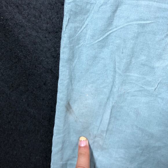 Sperry Womens Jeans Light Blue Corduroy Mid Rise Straight 100% Cotton 28 - Picture 12 of 13